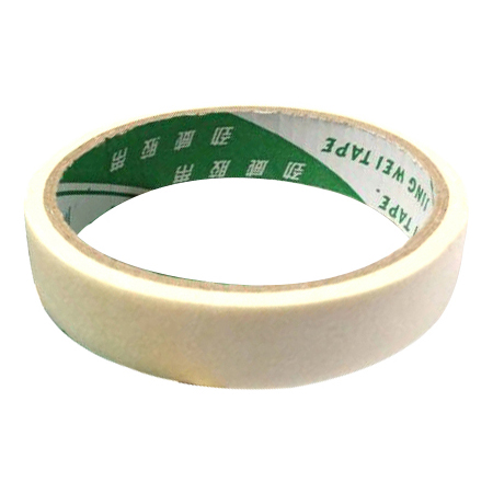 JW 縐紋膠紙, 24mm, 9碼, 米白色