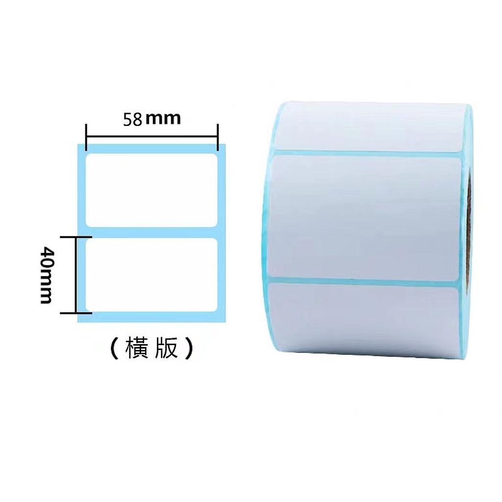 OfficeOx 60030 三防熱敏標籤貼紙/條碼紙, 貼紙尺寸 58 x 40mm 熱感機用,1卷裝(350貼)