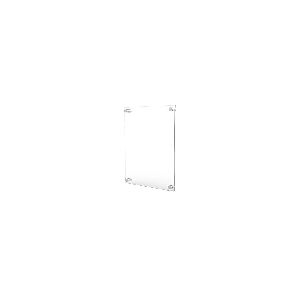 OfficeOx 10037 亞加力展示架/海報架, 可放A4(20.8 x 29.5cm)尺寸, 掛墻款式