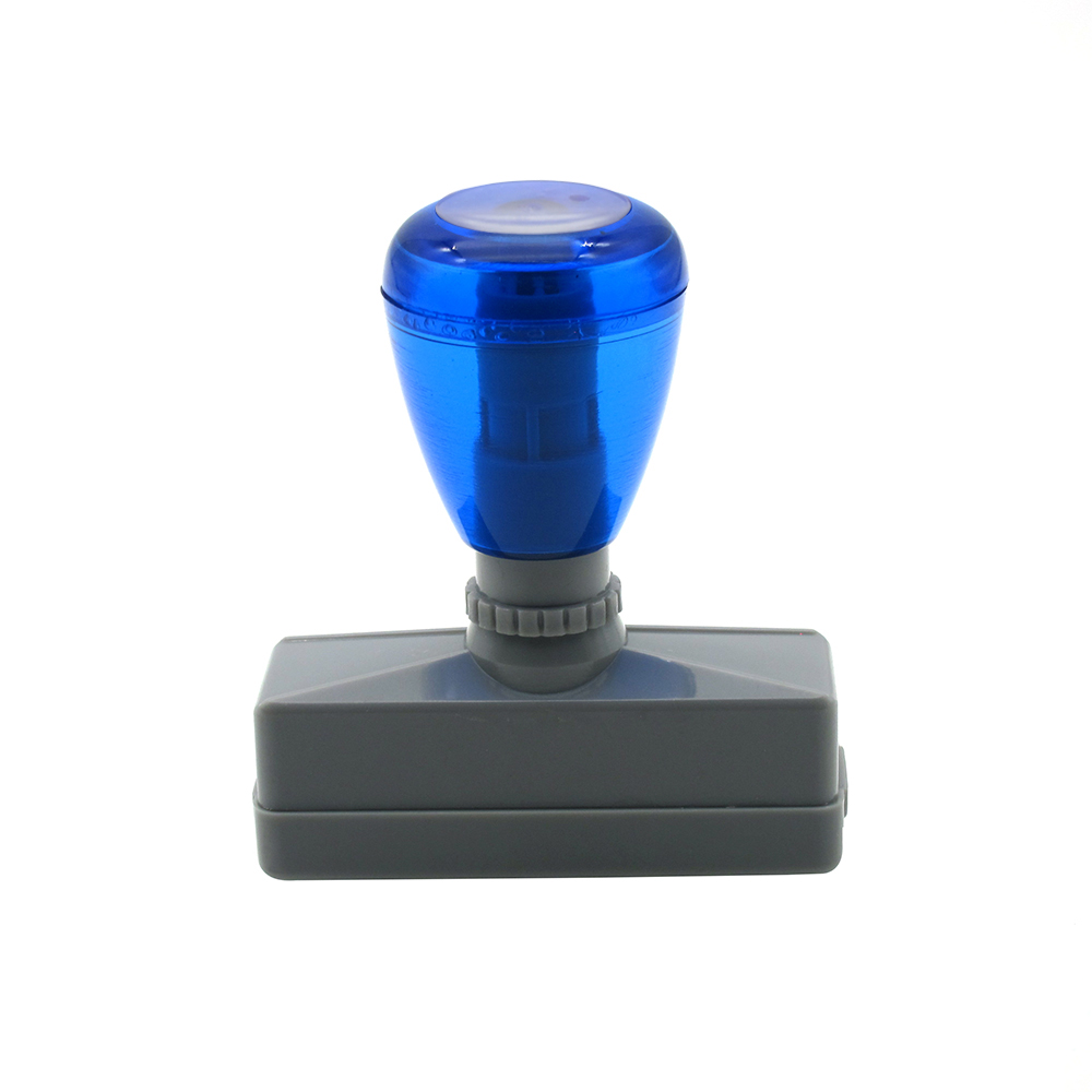 OfficeOx 20028 訂造原子印章 高清光敏印, 長方形,印面尺寸 10mm x 45mm
