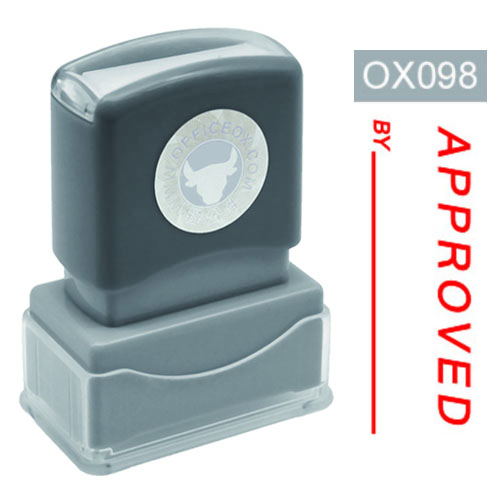 OfficeOx OX098 原子印章 - APPROVED BY