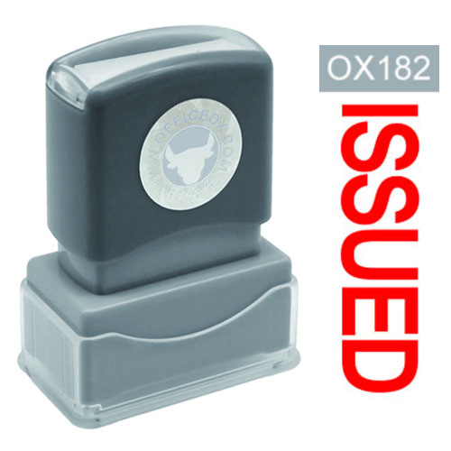 OfficeOx OX182 原子印章 - ISSUED 